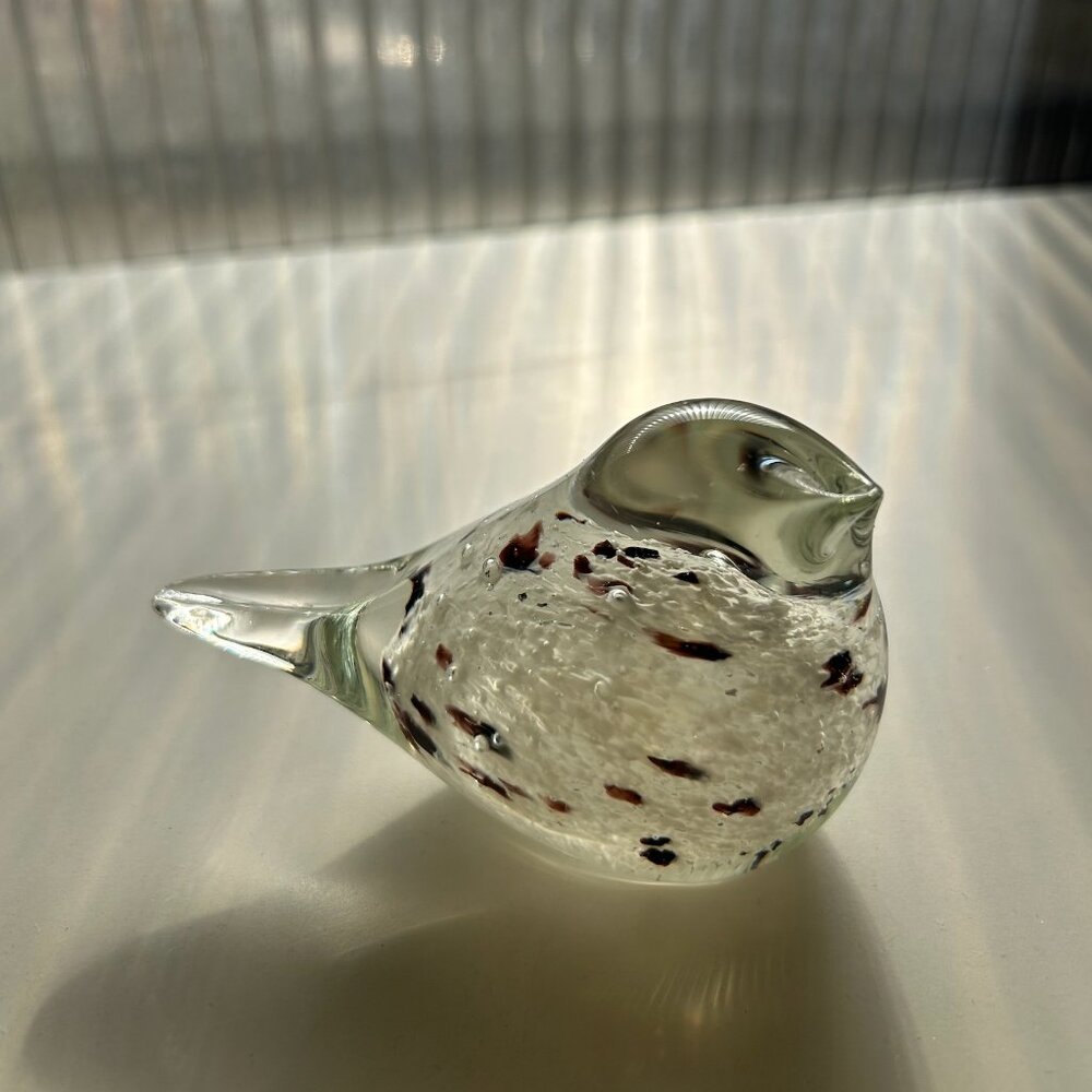 SOLD Glass Bird Sculpture - Picture 2 of 4